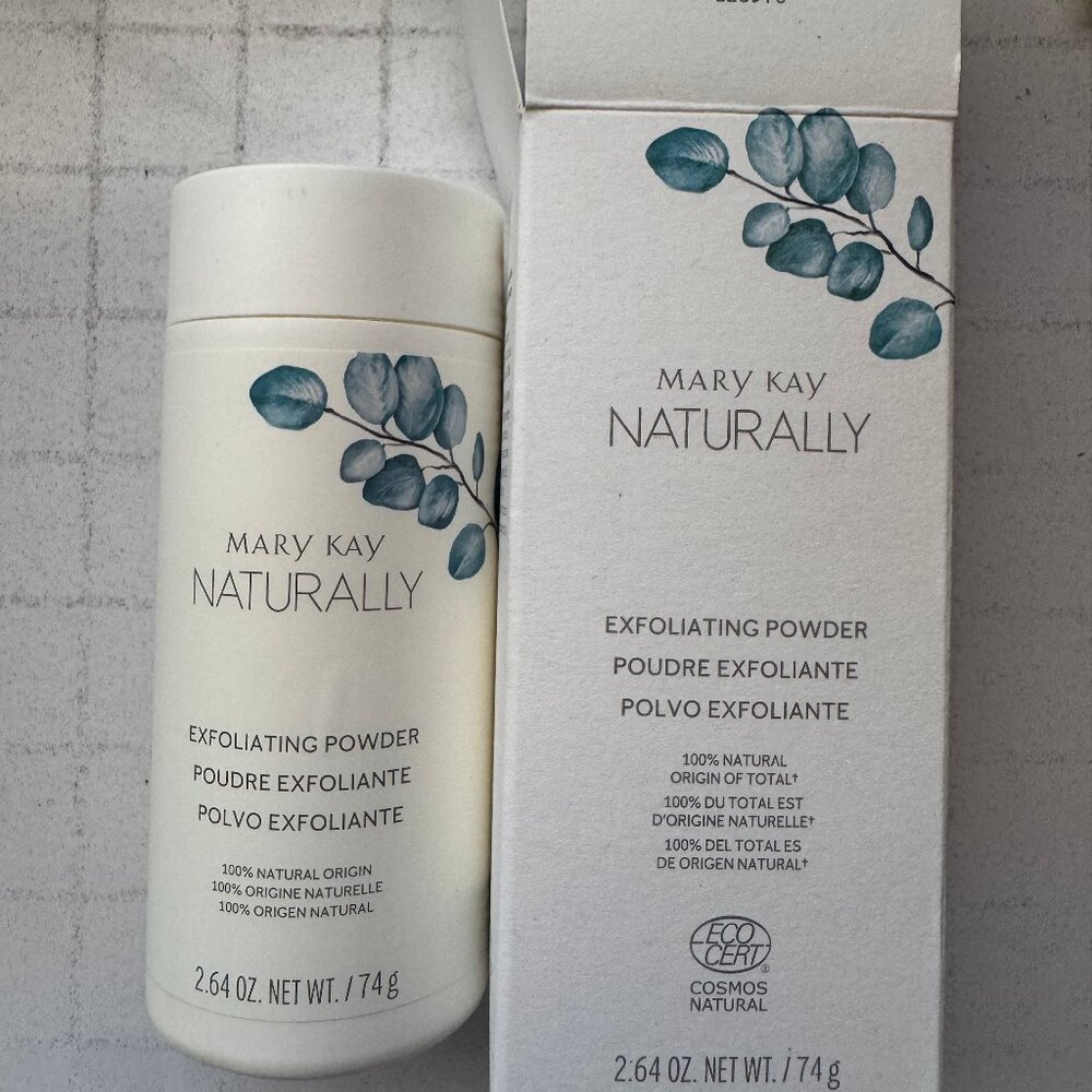 MARY KAY - NATURALLY Exfoliating Powder - 2.64 oz